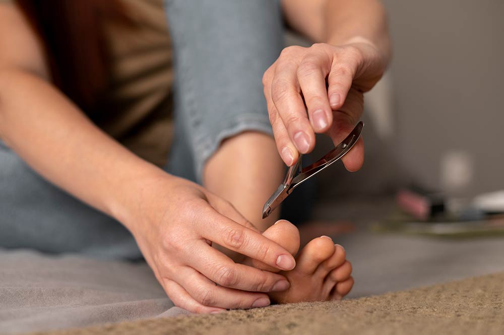 Cómo prevenir las uñas de los pies negras