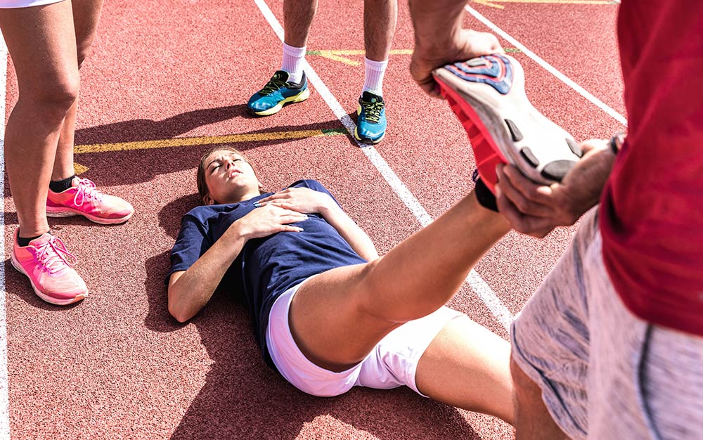 Las lesiones deportivas más comunes para las mujeres