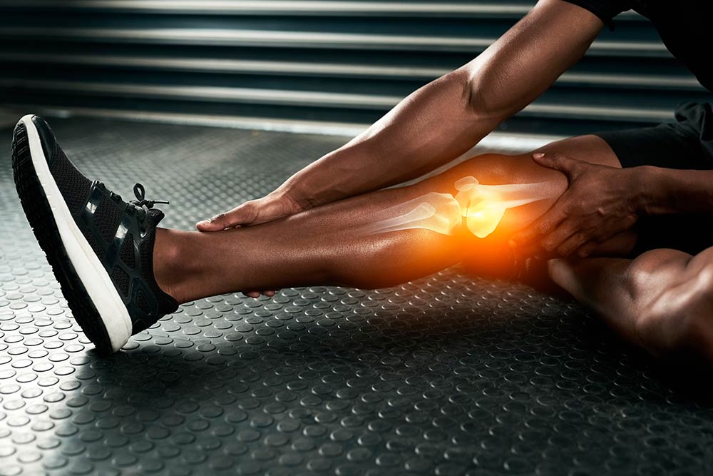 Inhibición muscular en el dolor de rodilla